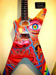 While alex grey artwork can sometimes be unsettling, each piece makes a bold statement. Alex Grey Guitar Design Guitar Art Music Guitar Play That Funky Music
