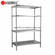 Stainless steel kitchen storage rack shelf. China Commercial Industrial Inox Kitchen Storage Shelf 4 Tier 304 Stainless Steel Kitchen Rack China Stainless Steel Kitchen Rack And Commercial Stainless Steel Kitchen Rack Price