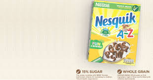 Readers in the united states will likely have trouble finding this . Nestle Less Sugar Nesquik A Z Alphabet Is A New Breakfast Cereal With Strong Nutrition For Healthier Kids Https Bddy Me 2batjid Facebook