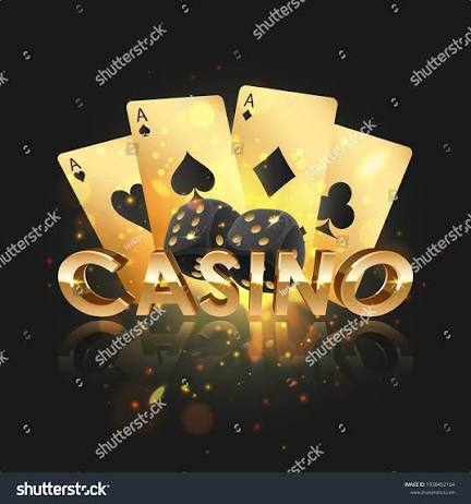 Golden Logo Casino Black Dice Gold Stock Vector (Royalty Free) 1938452164 |  Shutterstock