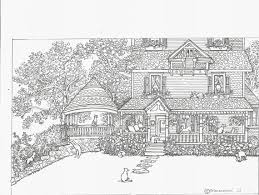 Free coloring pages for adults. Coloring House For Adults Coloring Pages For Kids
