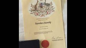 Australian citizen parent certified copy of full birth certificate of the australian parent. Certificate Border Australian Citizenship Certificate Number Where To Find