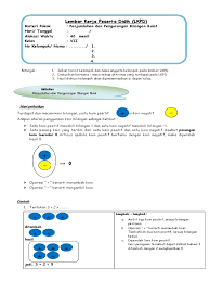 Download ppt bilangan bulat smp kelas 7 kurikulum 2013. Lkpd Penjumlahan Dan Pengurangan Bilangan Bulat