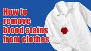 Whether you cut yourself while cooking, shaving, or any number keep in mind that as blood dries, the stain sets in, so always clean it up quickly. How To Remove Blood Stains From Clothes Youtube