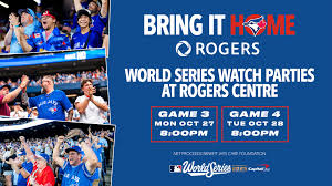 Blue Jays Fans Gear Up for World Series Watch Parties at Rogers Centre