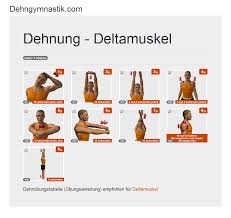 Files are available under licenses specified on their description page. Dehngymnastik Com Dehnung Bild Deltamuskel