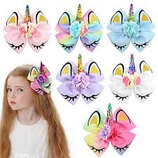 Girls Unicorn Hair Bows With Alligator Hair Clips Cheer Bows Hair Accessories For Kids Toddlers 6 Packs Buy Online In Aruba At Aruba Desertcart Com Productid 125455062 Cheer pigtail hair bows, cheerleader pigtail hair bows, custom cheer pigtail bow, soccer pigtail bow, volleyball pigtail bow, softball pigtail bow, baseball pigtail bow, football pigtail bow, basketball pigtail bows, breast cancer pigtail bow, ponytail holder bows. girls unicorn hair bows with alligator