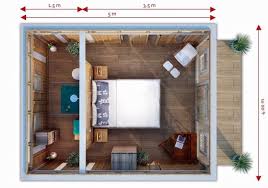 1001 Idees Deco Et Astuces Gain Place Pour L Amenagement Studio 20m2 Amenagement Studio Amenagement Studio 20m2 Bungalow Moderne