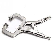 Woodworking Vise 6 Alloy Steel C Clamp Vise Grip Locking Welding Quick Pliers Pincers Tongs Forceps Wood Tenon Small Clamps Woodw Hand Tool Sets Pliers Clamp