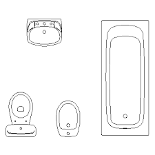 Now specific results from your searches! Autocad Drawing Bathroom 1 All In One Lavatory Wc Water Closet Dwg