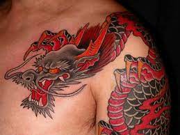 Incroyable Arm Tattoo Designs Pour Les Garcons Et Les Filles Club Tatouage Red Dragon Tattoo Dragon Head Tattoo Dragon Sleeve Tattoos