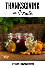 Which month does canada celebrate thanksgiving. Thanksgiving Canada Cooksinfo