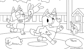 Download the template on the link below and have fun colouring bluey or making a bluey birthday card! Playroom Coloring Pages Printable