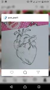 Draw Dessin Love Art Pencil Heart Coeur Anatomy Workart 3d فن رسم Insta Instagram Pink Beautiful Draw Instagram Map