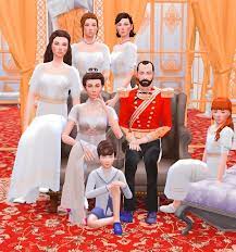 Royal Family Portrait Royalty Trait Ryley On Patreon In 2021 Sims 4 Portrait Poses Sims 4 Family Portrait Poses Sims 4 Cc Poses Family