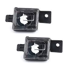 Gempro 2pcs Black License Plate Tag Light Housing Assembly Replacement For 2014 To 2018 Chevy Silverado Gmc Sierra 1500 2500hd 3500hd Colorad Silverado Colorado