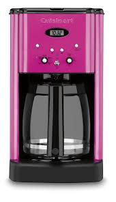 Cuisinart Dcc 1200mp Brew Central 12 Cup Programmable Coffeemaker Metallic Pink Amazon Com Kitchen D Cuisinart Coffee Maker Red Coffee Maker Purple Kitchen