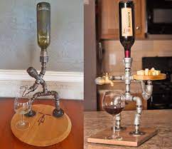 You can set your favorite brands! These Pipe Man Liquor Dispensers Might Be The Coolest Way To Pour A Drink
