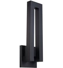 Modern Forms Ws W1724 Bk Forq Black 24 Inch Led Outdoor Wall Light In 2020 Led Outdoor Wall Lights Modern Forms Outdoor Wall Lighting