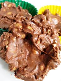 In a medium saucepan, melt the butter and brown sugar together and boil until it turns a caramel color, a few minutes. Crockpot Chocolate Candy Chocolate Candy Recipes Candy Recipes Sweet Snacks