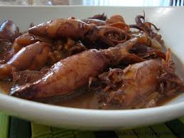Pinoy Adobong Pusit Squid Adobo Magluto Com Filipino Dishes Recipes Adobo Recipe Adobong Pusit Filipino Dishes