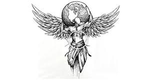Tattoo With Wings Tattoos Bleistiftzeichnungen Tattoo Tattoos Wings Wings Tattoo Wing Tattoo Sketch Style Tattoos