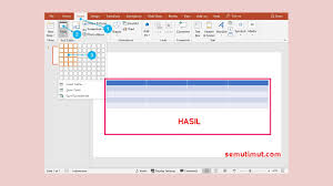 Kita dapat memberikan background pada presentasi ms powerpoint 2007 melalui fitur. 3 Cara Membuat Tabel Di Microsoft Powerpoint Gambar Semutimut Tutorial Hp Dan Komputer Terbaik
