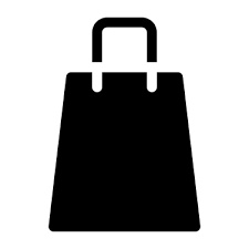 Bag Icon Business Bag Supermarket Shopper Shopping Bag Commerce And Shopping Black And White Bags Bags Logo Bag Icon