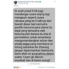 Air untuk keperluan tersebut harus diisap dari laut dengan pompa bermotor yang mengatur sendiri. Fakta Atau Hoaks Benarkah Di Aceh Terdengar Auman Anjing Raksasa Yang Berasal Dari Samudera Pasifik Cekfakta Tempo Co