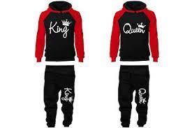 Maybe you would like to learn more about one of these? King Queen Matching Hoodies And King Queen Couple Joggers 4pcs Sold Separately Ebay