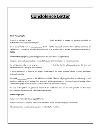 41 Condolence Sympathy Letter Samples á… Templatelab