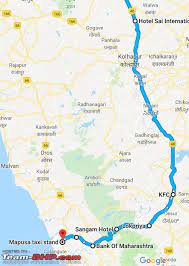 Bangalore To Kolhapur Distance By Road Mumbai - Pune - Kolhapur - Goa : Route Queries - Page 172 - Team-Bhp