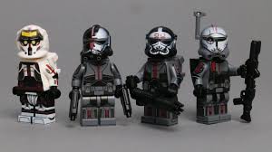 Lego bad batch prototype minifigures. Clone Force 99 The Bad Batch V2 Minifigs4u Store