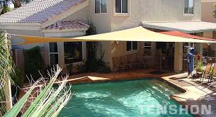 Jun 02, 2021 · 12 creative & attractive shade structures and patio cover ideas such as diy friendly fabric canopy, shade sails, simple pergolas, vines for sun shades , etc! Pool Shade Sails By Tenshon Eclectic Swimming Pool Phoenix By Tenshon Llc Houzz