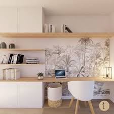 Bureau vallée salon de provence. Pour Un Espace Bureau Zen Et Delicat Vous Etes Plutot Pour La Version Papier Peint Et Rangements Idee Deco Bureau Deco Maison Interieur Decoration Interieure