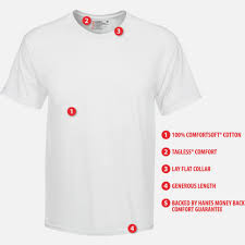 hanes white t shirt size chart dreamworks