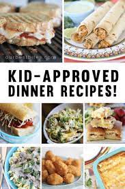 Kid Friendly Dinner Recipes Kid Friendly Meals Dinner Easy Dinners For Kids Cooking With Kids Easy