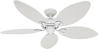 Get the best deal for hunter wicker ceiling fans from the largest online selection at ebay.com. Hunter 50474 Bayview White Wicker White Palm Leaf Interior Exterior 54 Home Ceiling Fan Hun 50474