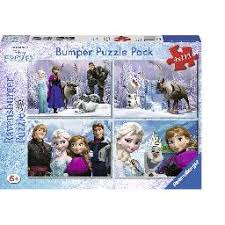 Les fils de la reine des neige sont tout emmêlés, ce qui rend ce jeu d'habillage très difficile ! Bumper Puzzle Pack Disney La Reine Des Neiges Ravensburger Intermarche