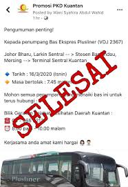 If you are deaf, hard of hearing and/or have a speech impairment, contact us through the national relay service. Report Man Who Tested Positive For Covid 19 Rode Bus From Jb To Kuantan