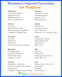 20 fun learning activities for kids to enjoy at home. Montessori Homeschool Curriculum For Preschool Mama S Happy Hive Preschool Planning Montessori Lessons Montessori Homeschool