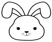 Oreilles de lapin de pâques mignon gnome tenir illustration de ballons d'oeuf. Coloriage Lapin Dessin Lapin Sur Coloriage Info