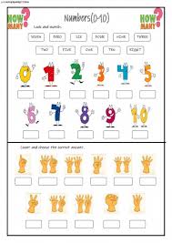 Numbers Interactive And Downloadable Worksheet You Can Do The Exercises Online Or Download In 2020 Learning English For Kids English Lessons For Kids Numbers For Kids