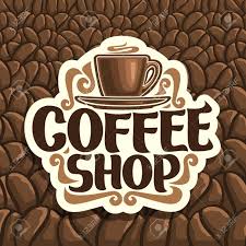 Check spelling or type a new query. Vector Logo For Coffee Shop Cut Paper Sign With Brown Porcelain Royalty Free Cliparts Vectors And Stock Illustration Image 96178285