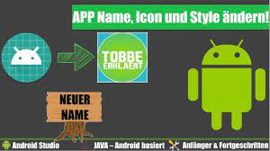 For more information on methods to track android apps, see measurement options for mobile apps. Android Studio App Name App Icon Und App Theme Andern Android Studio Tutorial Deutsch Youtube