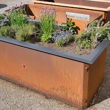 Hochbeet Aus Metall Direkt Vom Hersteller Aus Vorarlberg In 2020 Hochbeet Hochbeet Aus Metall Garten Design