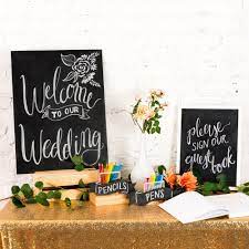 Check out the list of 20 creative wedding sign ideas i have rounded up for you below. 3 Cheap And Easy Ways To Diy Chalkboard Wedding Signs Brit Co