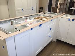 Installing Ikea Quartz Countertops Frosty Carrina House Of Hepworths Ikea Quartz Countertop Countertop Remodel Replacing Kitchen Countertops
