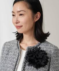 クリップ付きコサージュ(ブローチ・コサージュ)