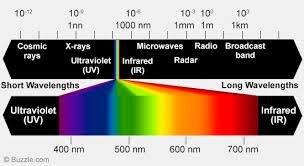 wavelength of visible light spectrum